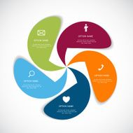 Infographic Templates for Business Vector Illustration N668