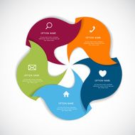 Infographic Templates for Business Vector Illustration N670