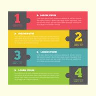 Infographics Elements with Numbers N3