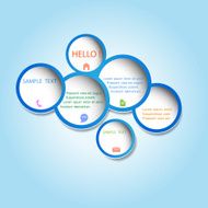 Abstract Web design template N5