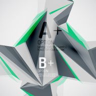 Geometric shapes in the air Vector abstract background N336