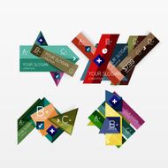 Paper graphics infographic web layouts N64