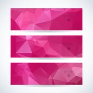 Pink vector template N4