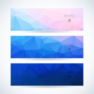 Blue vector template N6