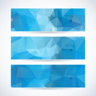 Blue vector template N9