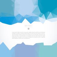 Blue vector template N13