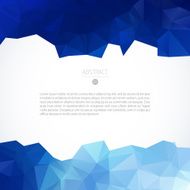 Blue vector template N15