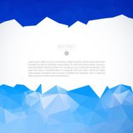 Blue vector template N17