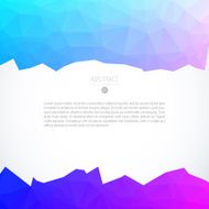 Blue vector template N18