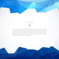 Blue vector template N20