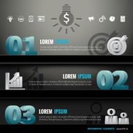 Infographic shelf modern design 3d template business icons