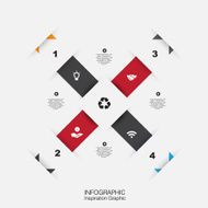 infographic - abstract Design Minimal style template business banners education template N82