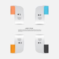 infographic - abstract Design Minimal style template business banners education template N86