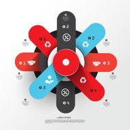 infographic - abstract Design Minimal style template business banners education template N89