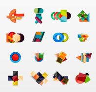 Collection of modern business infographic templates N33