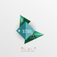 Geometric abstract shape infographic layouts N38