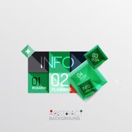 Geometric abstract shape infographic layouts N40