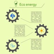 Renewable energy infographics