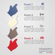 Infographic design template Vector illustration N24