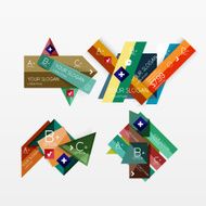 Paper graphics infographic web layouts N73