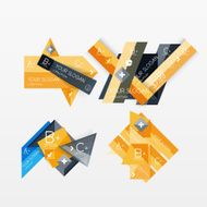 Paper graphics infographic web layouts N79