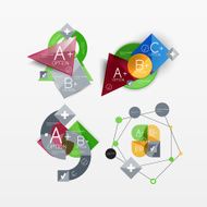 Paper graphics infographic web layouts N83