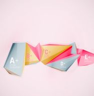 Geometric shapes in the air Vector abstract background N390