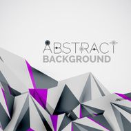 Geometric shapes in the air Vector abstract background N396