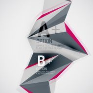 Geometric shapes in the air Vector abstract background N399