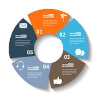 Modern Circle Infographics N4