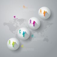 Infographics vector design template N169