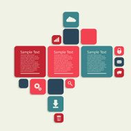 colorful vector template design