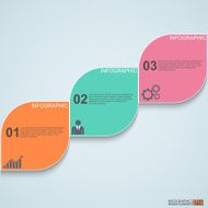 Abstract paper infographic N38