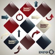 vector infographic template N5