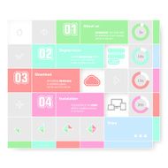 Trendy design infographic N2
