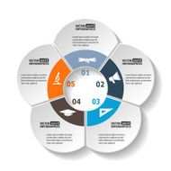 Modern Circle Infographics N6
