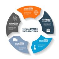 Modern Circle Infographics N12