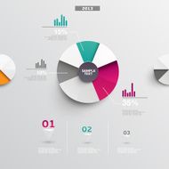 Business diagram template N6