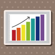Financial charts theme elements N21