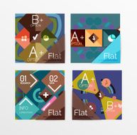 Set of abstract geometric shapes with options N112