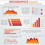 Set of business infographics elements