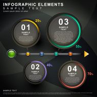 abstract flow chart infographics N8