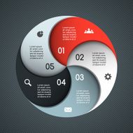 Modern vector template for your business project N122