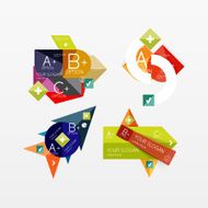 Paper graphics infographic web layouts N139