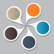 Infographic Design Elements for Your Business Vector Illustration N51