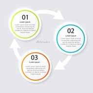 Vector colorful info graphics for your business presentations N173