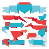 Origami Banners Set N2