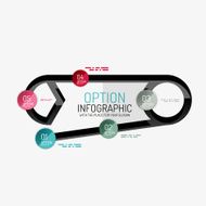 Minimal Line Design Office Web Infographics N15