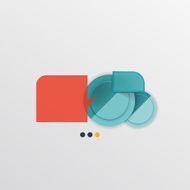 Modern abstract geometric info banner N240