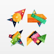 Paper graphics infographic web layouts N142